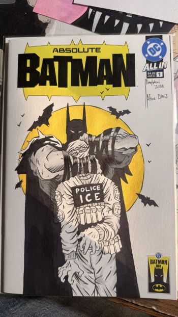 Image of Dwj absolute Batman homage