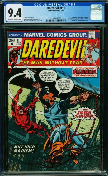 Image of Daredevil #111 CGC 9.4