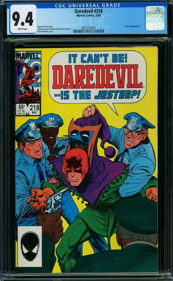 Image of Daredevil #218 CGC 9.4