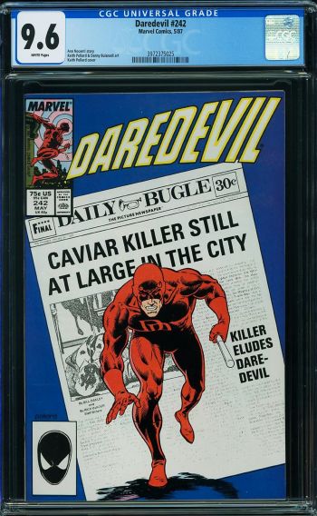 Image of Daredevil #242 CGC 9.6