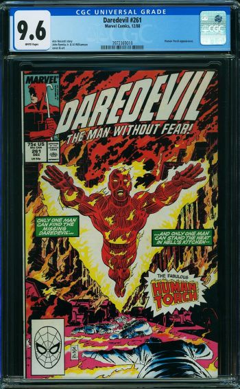 Image of Daredevil #261 CGC 9.6