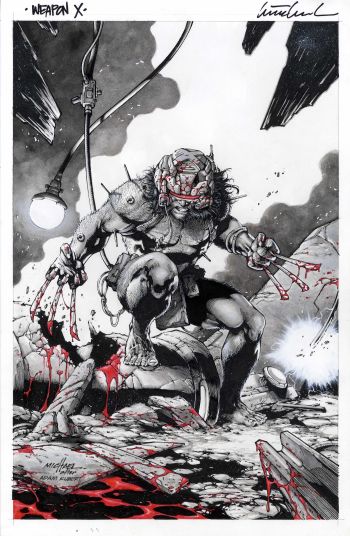 Image of Heubert Khan Michael 11x17 Commission Slot