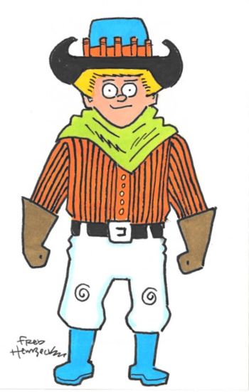 Image of Serifan sketch card by Fred Hembeck