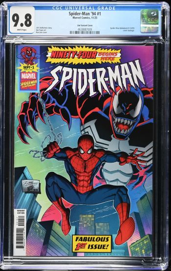Image of Spider-Man '94 #1 Lim Variant CGC 9.8