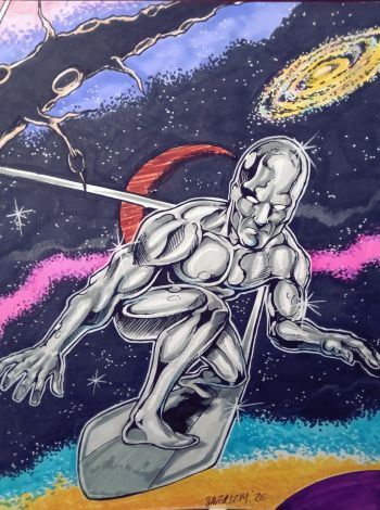 Silver Surfer Original Art | Raremarq