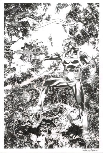 Image of Star Lord Original Art (John Byrne Version)