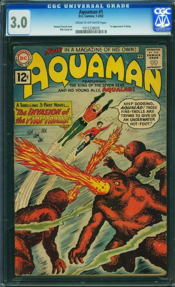 Image of Aquaman #1 CGC 3.0