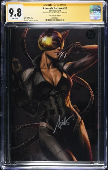 Image of Absolute Batman #13 CGC 9.8 Signed by Stanley "Artgerm" Lau