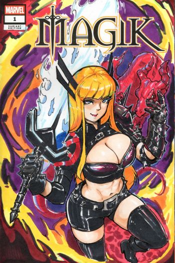 Image of Magik #1 Sketch Cover