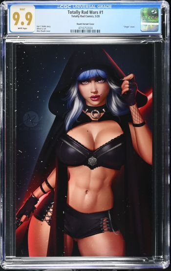 Image of Totally Rad Wars #1 Rauch Variant Cover CGC 9.9