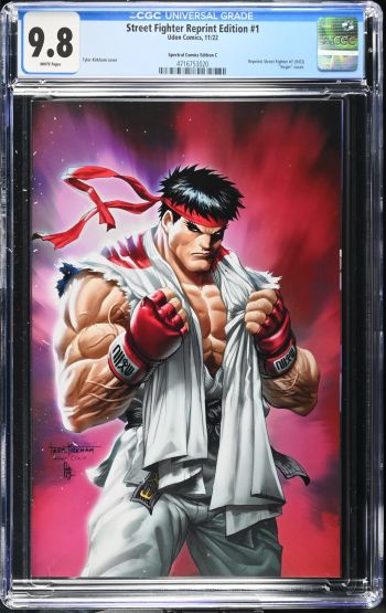 Image of Street Fighter Reprint Edition #1 CGC 9.8
