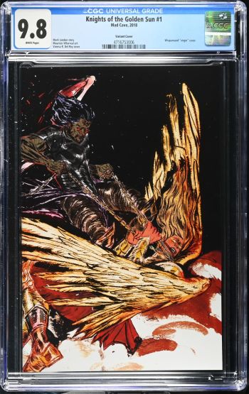 Image of Knights of the Golden Sun #1 Variant Cover CGC 9.8