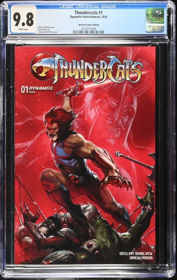 Image of Thundercats #1 Spectral Comics Edition CGC 9.8