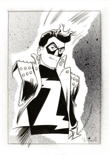 Image of Zenith Original Art, Ink on Vellum
