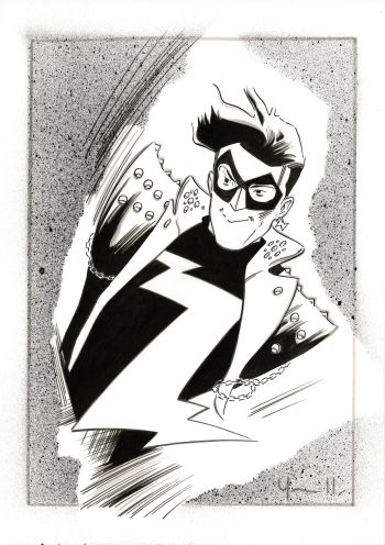 Image of Zenith Original Art, Ink on Vellum