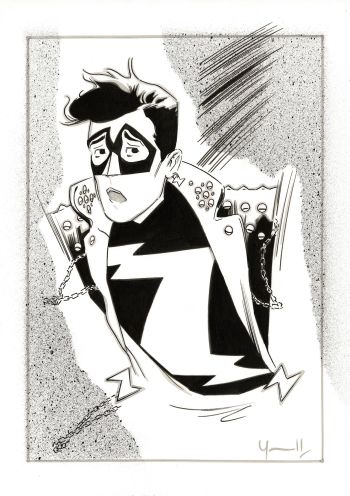 Image of Zenith Original Art, Ink on Vellum