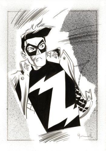 Image of Zenith Original Art, Ink on Vellum
