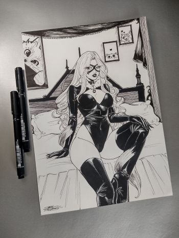 Image of 9"12 Black Cat by Jack