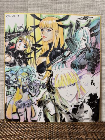 Image of Original Magik Sketches on Shikishi Board