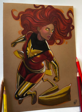 Image of OA phoenix 12x9 by Dario Arte
