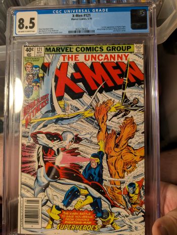 Image of X-Men #121 CGC 8.5