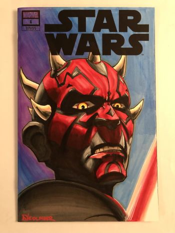 Image of Star Wars: Darth Maul Sketch Cover