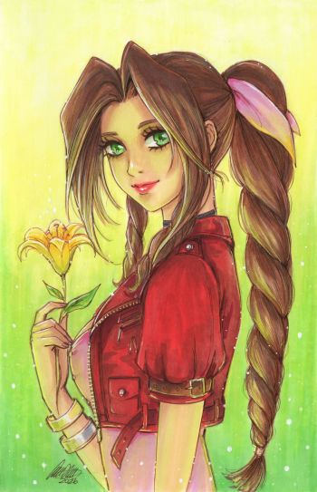 Image of ANNA-MAY: Aerith (Day 16 Final)