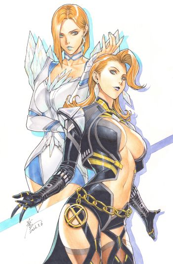 Image of Emma Frosts (Rivals costume) by Homare