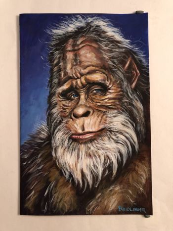 Image of Harry and the Hendersons Painted Sketch Cover