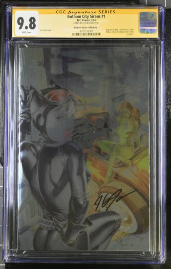 Image of Gotham City Sirens #1 CGC 9.8 Signed by Jg Jones