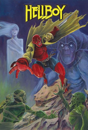 Image of Hellboy Illustration