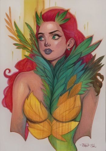 Image of Absolute Batman Poison Ivy by Renato Oak