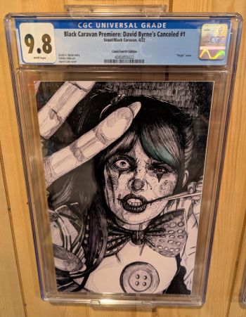 Image of Black Caravan Premiere: David Byrne's Canceled #1 CGC 9.8