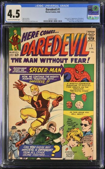 Image of Daredevil #1 CGC 4.5