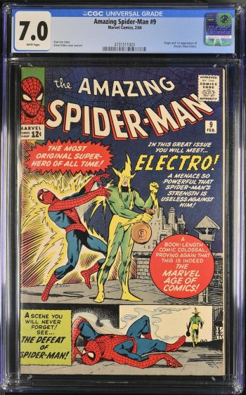 Image of Amazing Spider-Man #9 CGC 7.0