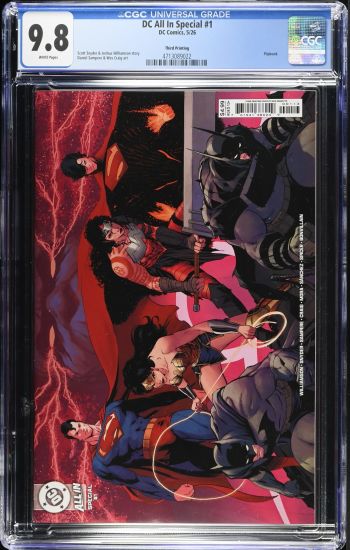 Image of DC All In Special #1 CGC 9.8 Third Printing