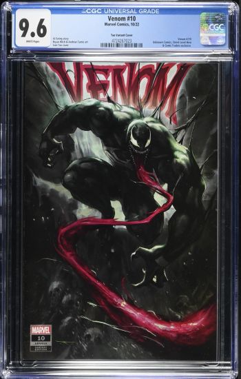 Image of Venom #10 Tao Variant Cover CGC 9.6