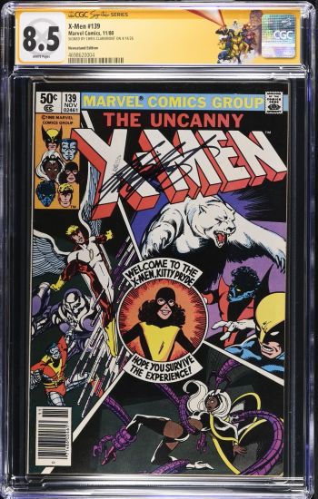 Image of X-Men #139 CGC 8.5 Signed by Chris Claremont