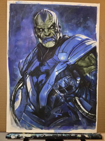 Image of Apocalypse Original Art by Berto Martinez