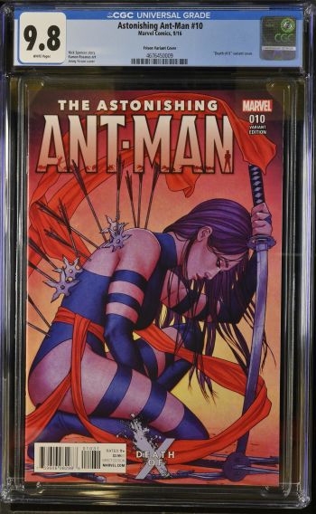 Image of Astonishing Ant-Man #10 CGC 9.8 Frison Variant
