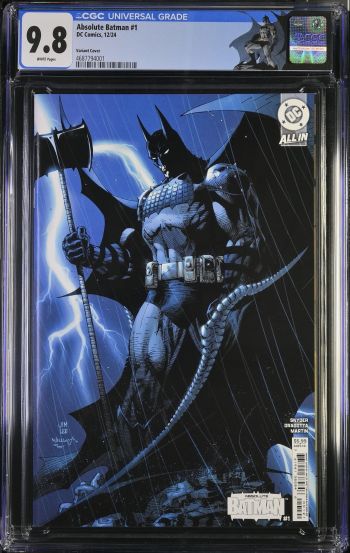 Image of Absolute Batman #1 Variant Cover CGC 9.8