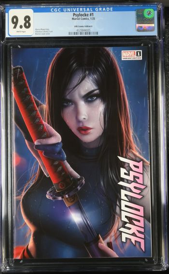 Image of Psylocke #1 KRS Comics Edition A CGC 9.8