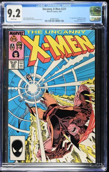 Image of Uncanny X-Men #221 CGC 9.2