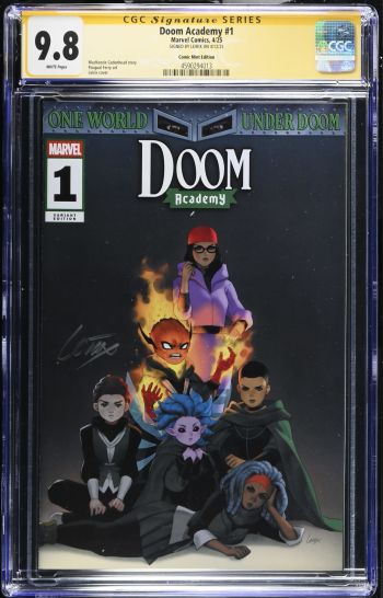 Image of Doom Academy #1 CGC 9.8 Signed by Leirix