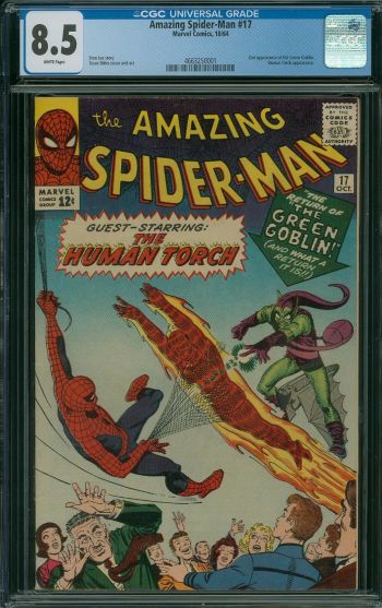 Image of Amazing Spider-Man #17 CGC 8.5