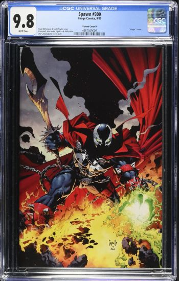 Image of Spawn #300 Variant Cover D CGC 9.8