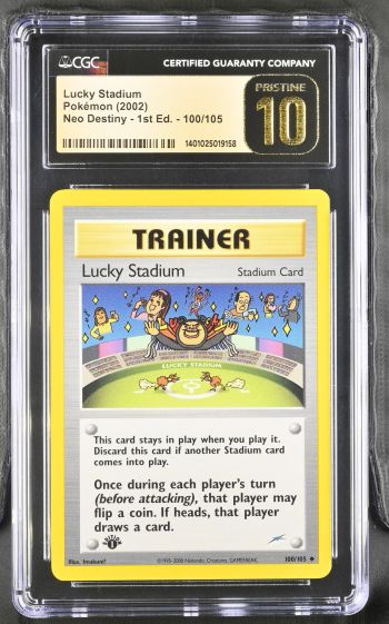 Image of Lucky Stadium Neo Destiny 1st Edition CGC Pristine 10 (new label)