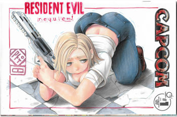 Image of BLANK COVER Capcom Resident Evil- Grace Ashcroft 