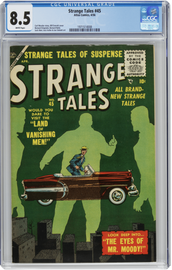 Image of Strange Tales #45 CGC 8.5