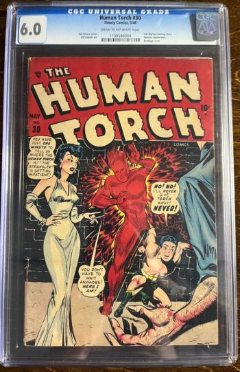 Image of Human Torch #30 CGC 6.0